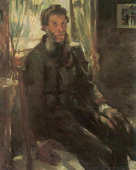 Lovis Corinth Portrat des Ohm Friedrich Corinth